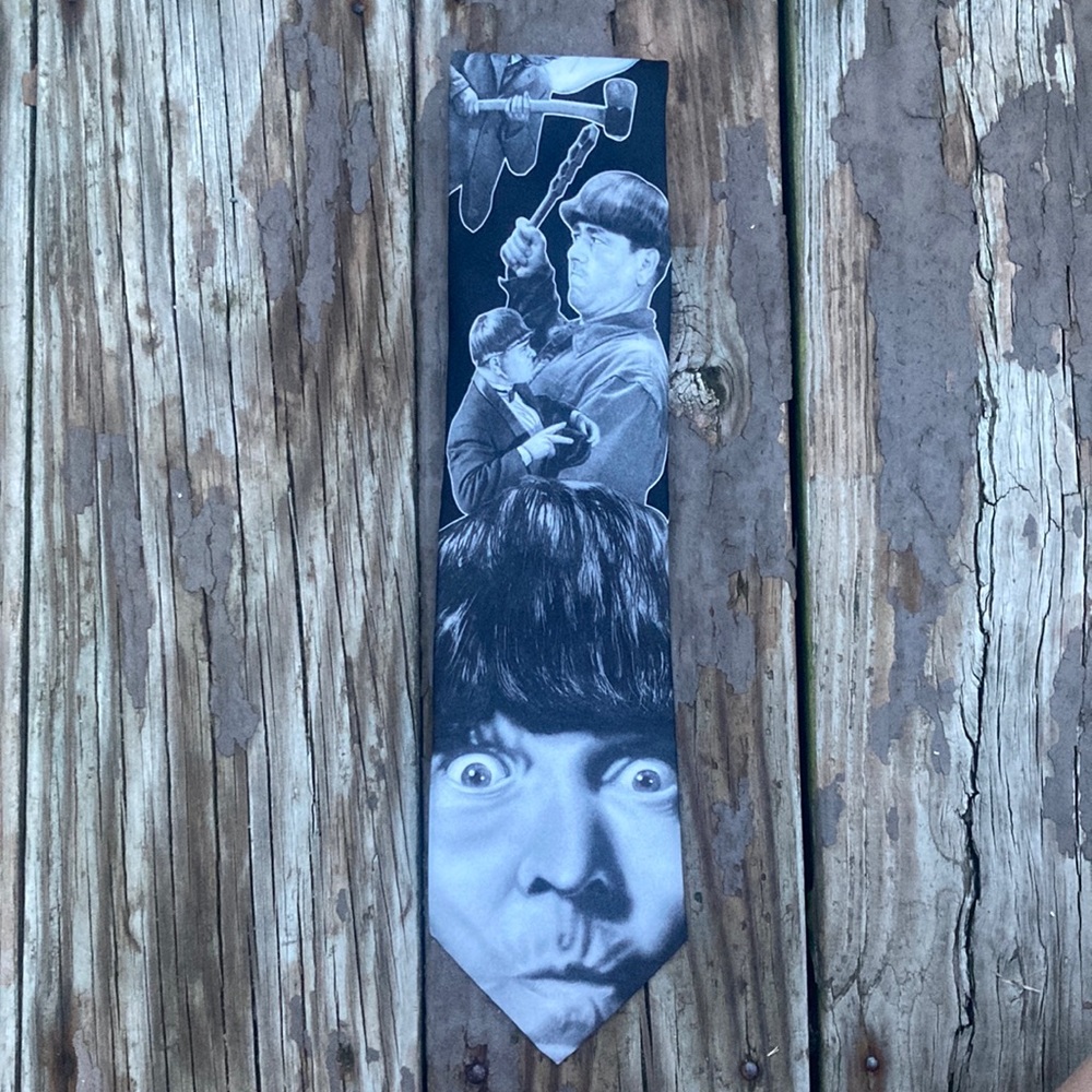 Vintage 1994 “Moe” Three Stooges Necktie